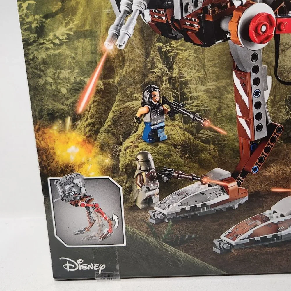 BRAND NEW LEGO Star Wars AT-ST Raider 75254 Minifigures Mandalorian 540 Pieces